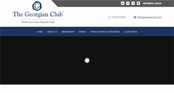 Desktop Screenshot of georgianclub.com